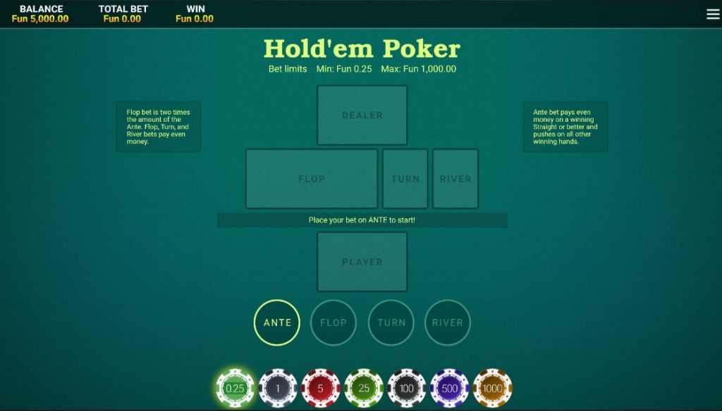 Hold ’em poker