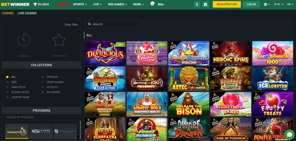 Betwinner’s Pragmatic Play Slot Titles