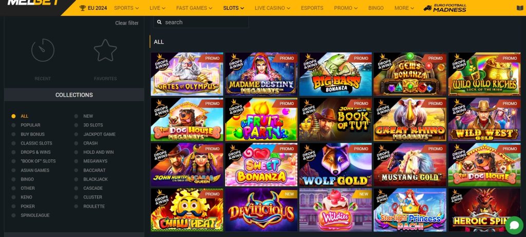 Pragmatic Play Slot Machines on Melbet